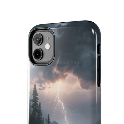 Stormy Lake Tough Phone Cases for Adventurers Protective Phone Cover Outdoor Enthusiast Gift Stylish Cases for Nature