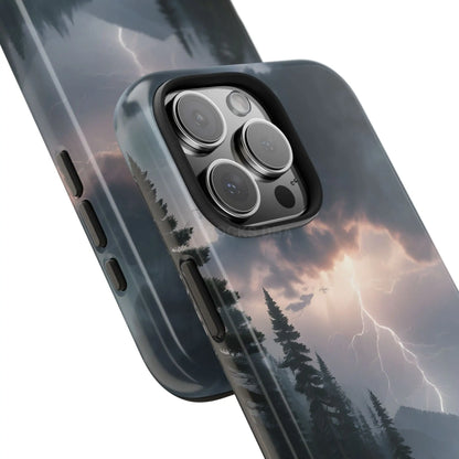 Stormy Lake Tough Phone Cases for Adventurers Protective Phone Cover Outdoor Enthusiast Gift Stylish Cases for Nature