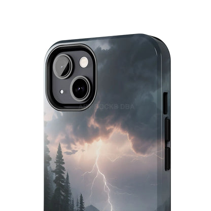 Stormy Lake Tough Phone Cases for Adventurers Protective Phone Cover Outdoor Enthusiast Gift Stylish Cases for Nature