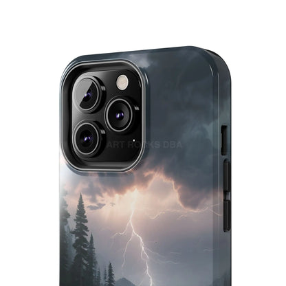 Stormy Lake Tough Phone Cases for Adventurers Protective Phone Cover Outdoor Enthusiast Gift Stylish Cases for Nature
