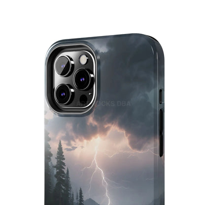 Stormy Lake Tough Phone Cases for Adventurers Protective Phone Cover Outdoor Enthusiast Gift Stylish Cases for Nature