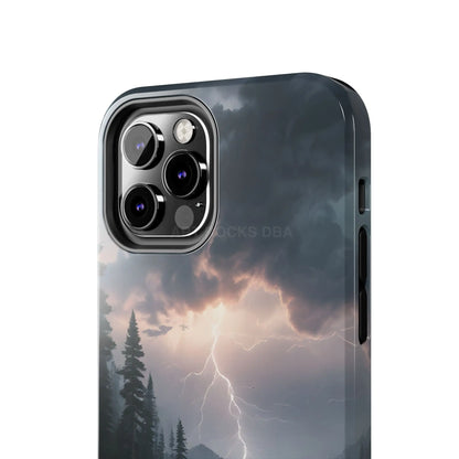 Stormy Lake Tough Phone Cases for Adventurers Protective Phone Cover Outdoor Enthusiast Gift Stylish Cases for Nature