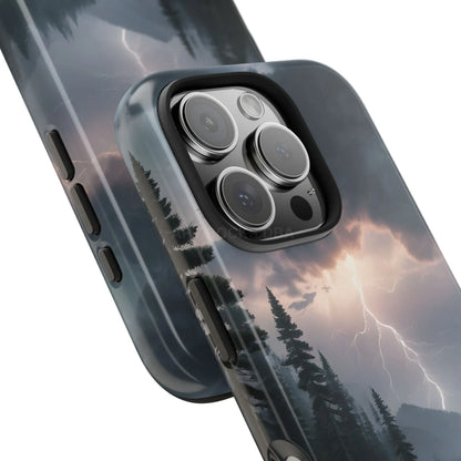 Stormy Lake Tough Phone Cases for Adventurers Protective Phone Cover Outdoor Enthusiast Gift Stylish Cases for Nature