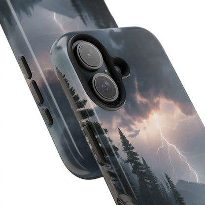 Stormy Lake Tough Phone Cases for Adventurers Protective Phone Cover Outdoor Enthusiast Gift Stylish Cases for Nature