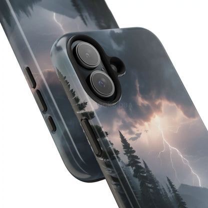 Stormy Lake Tough Phone Cases for Adventurers Protective Phone Cover Outdoor Enthusiast Gift Stylish Cases for Nature
