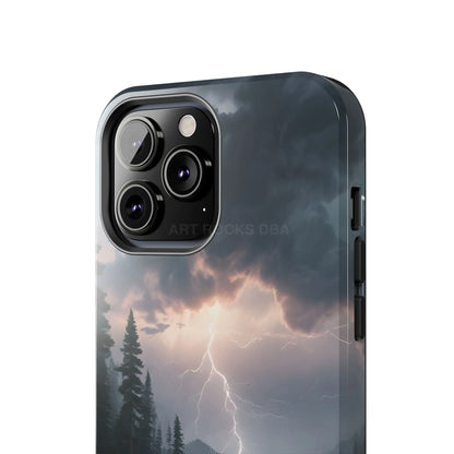 Stormy Lake Tough Phone Cases for Adventurers Protective Phone Cover Outdoor Enthusiast Gift Stylish Cases for Nature