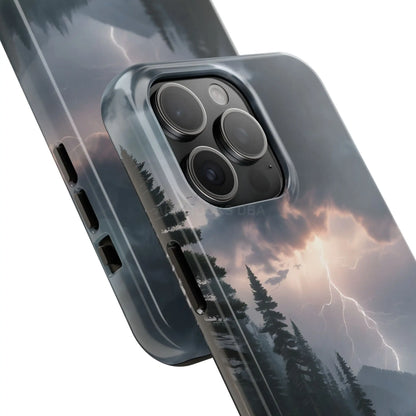 Stormy Lake Tough Phone Cases for Adventurers Protective Phone Cover Outdoor Enthusiast Gift Stylish Cases for Nature