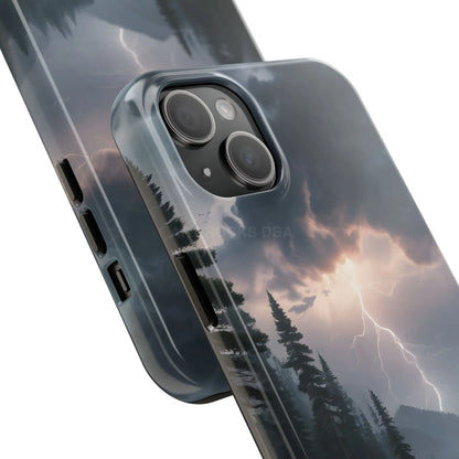 Stormy Lake Tough Phone Cases for Adventurers Protective Phone Cover Outdoor Enthusiast Gift Stylish Cases for Nature