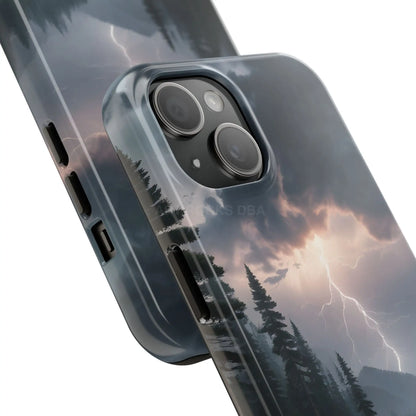Stormy Lake Tough Phone Cases for Adventurers Protective Phone Cover Outdoor Enthusiast Gift Stylish Cases for Nature