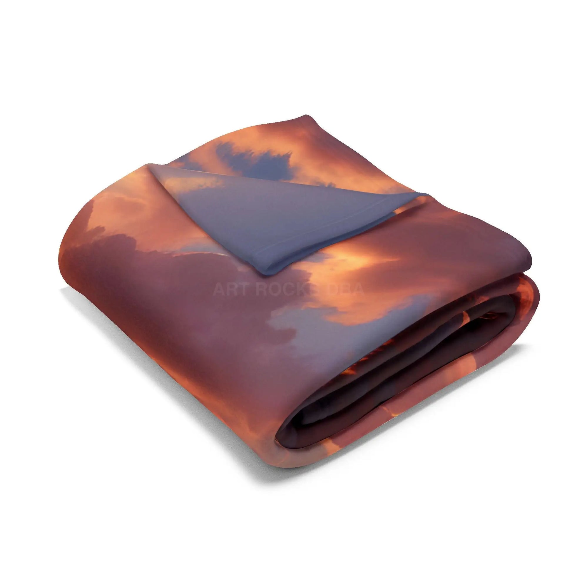 Sunset Canyon Arctic Fleece Blanket - Cozy Throw Mountain Decor Gift for Nature Lovers Camping Essential Home Warmth