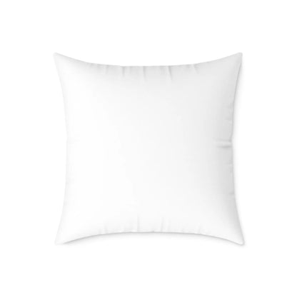 Throw Pillow - Aspen Tree Forest With a Flowing River Peacefully Sitting Below Snowy Mountains - Home Decor