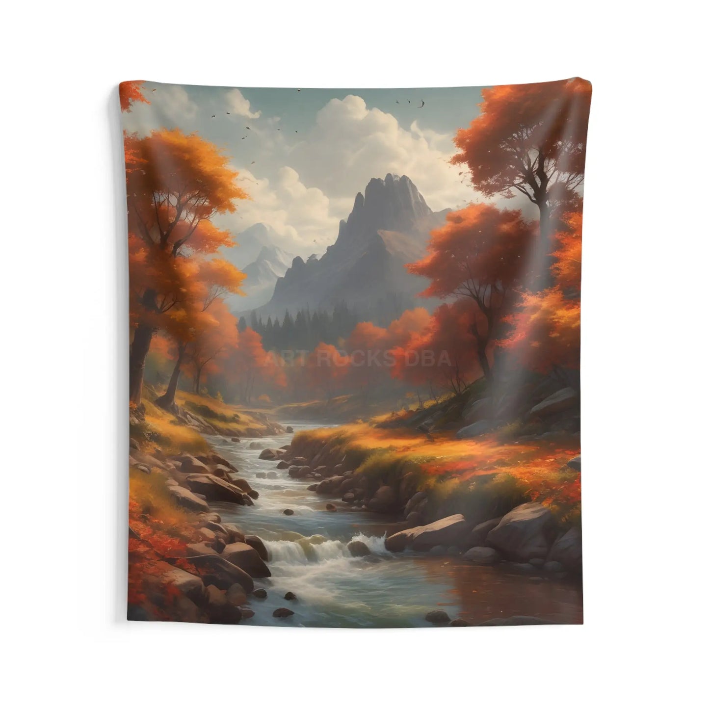 Tranquil Fall Nature Decor - 68’’ × 80’’ - Home Decor