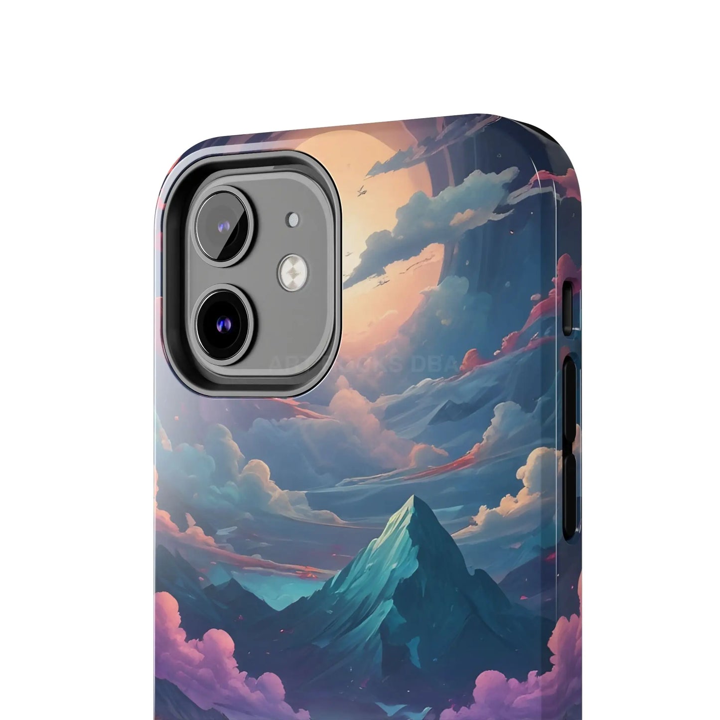 Trippy Landscape Tough Phone Cases | Nature Vibe Outdoor Lovers Gift for Adventurers Ideal for Travel Landscape Design