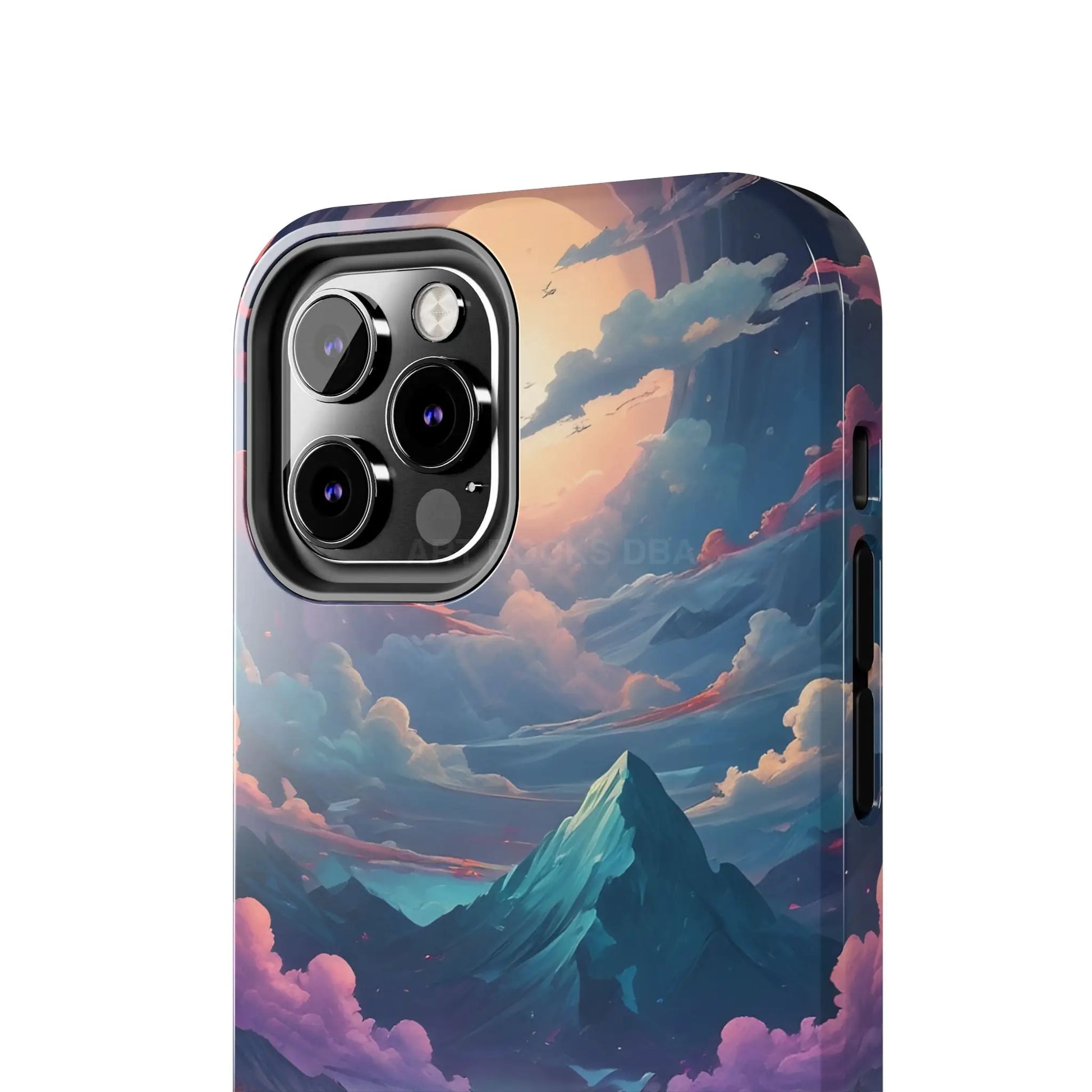 Trippy Landscape Tough Phone Cases | Nature Vibe Outdoor Lovers Gift for Adventurers Ideal for Travel Landscape Design