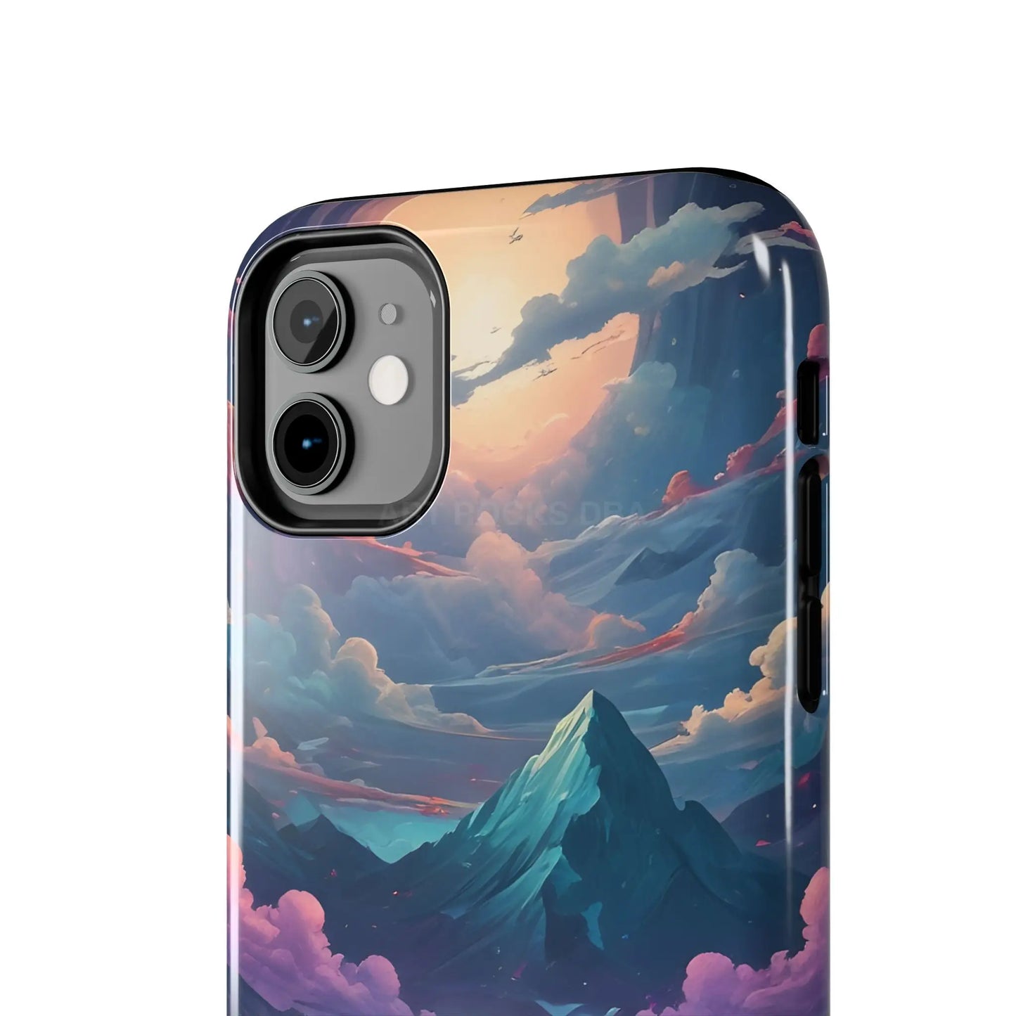 Trippy Landscape Tough Phone Cases | Nature Vibe Outdoor Lovers Gift for Adventurers Ideal for Travel Landscape Design