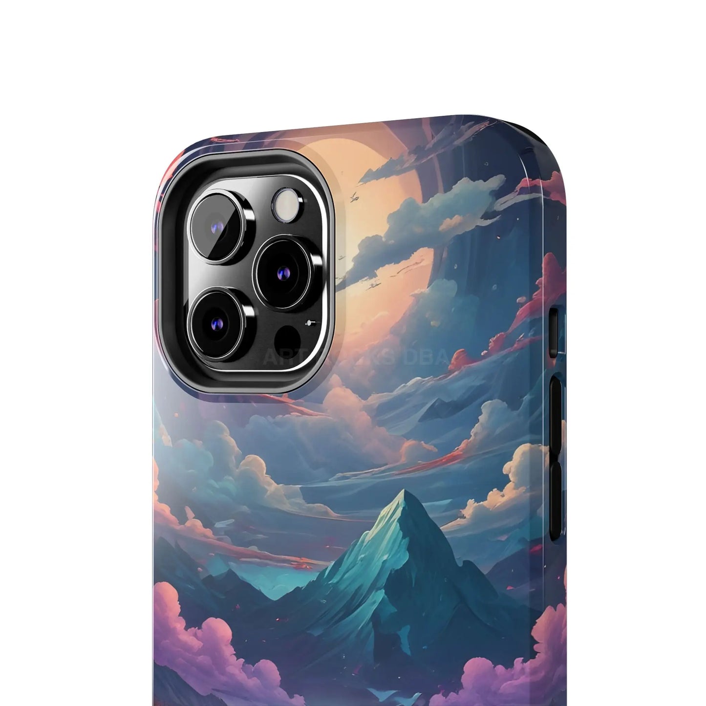 Trippy Landscape Tough Phone Cases | Nature Vibe Outdoor Lovers Gift for Adventurers Ideal for Travel Landscape Design