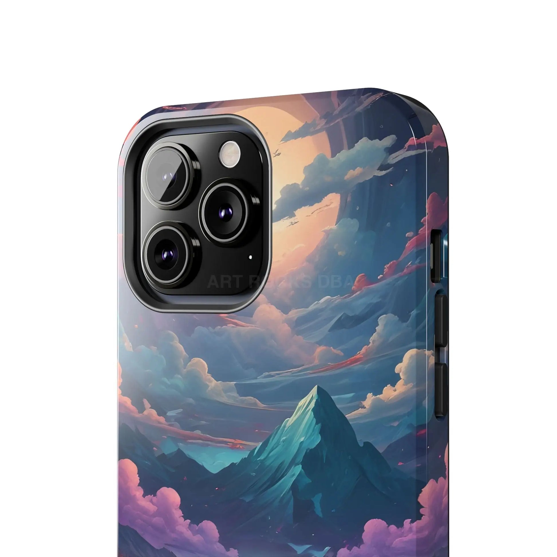 Trippy Landscape Tough Phone Cases | Nature Vibe Outdoor Lovers Gift for Adventurers Ideal for Travel Landscape Design