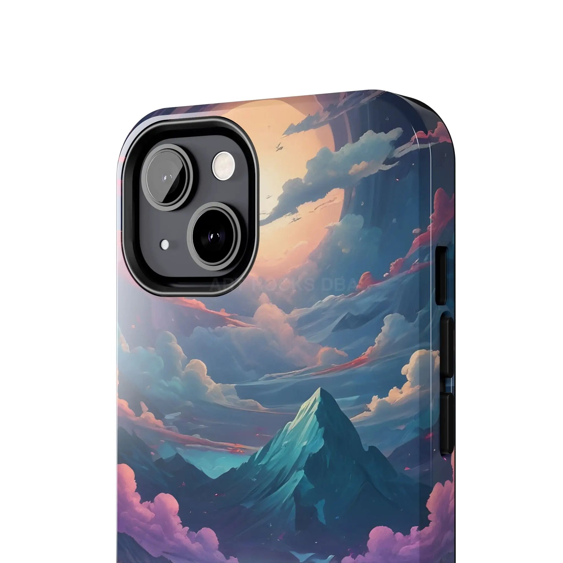 Trippy Landscape Tough Phone Cases | Nature Vibe Outdoor Lovers Gift for Adventurers Ideal for Travel Landscape Design