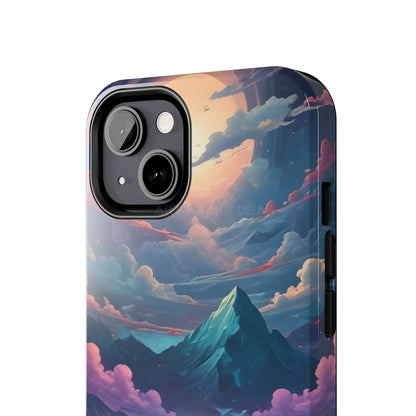 Trippy Landscape Tough Phone Cases | Nature Vibe Outdoor Lovers Gift for Adventurers Ideal for Travel Landscape Design