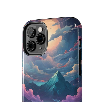 Trippy Landscape Tough Phone Cases | Nature Vibe Outdoor Lovers Gift for Adventurers Ideal for Travel Landscape Design