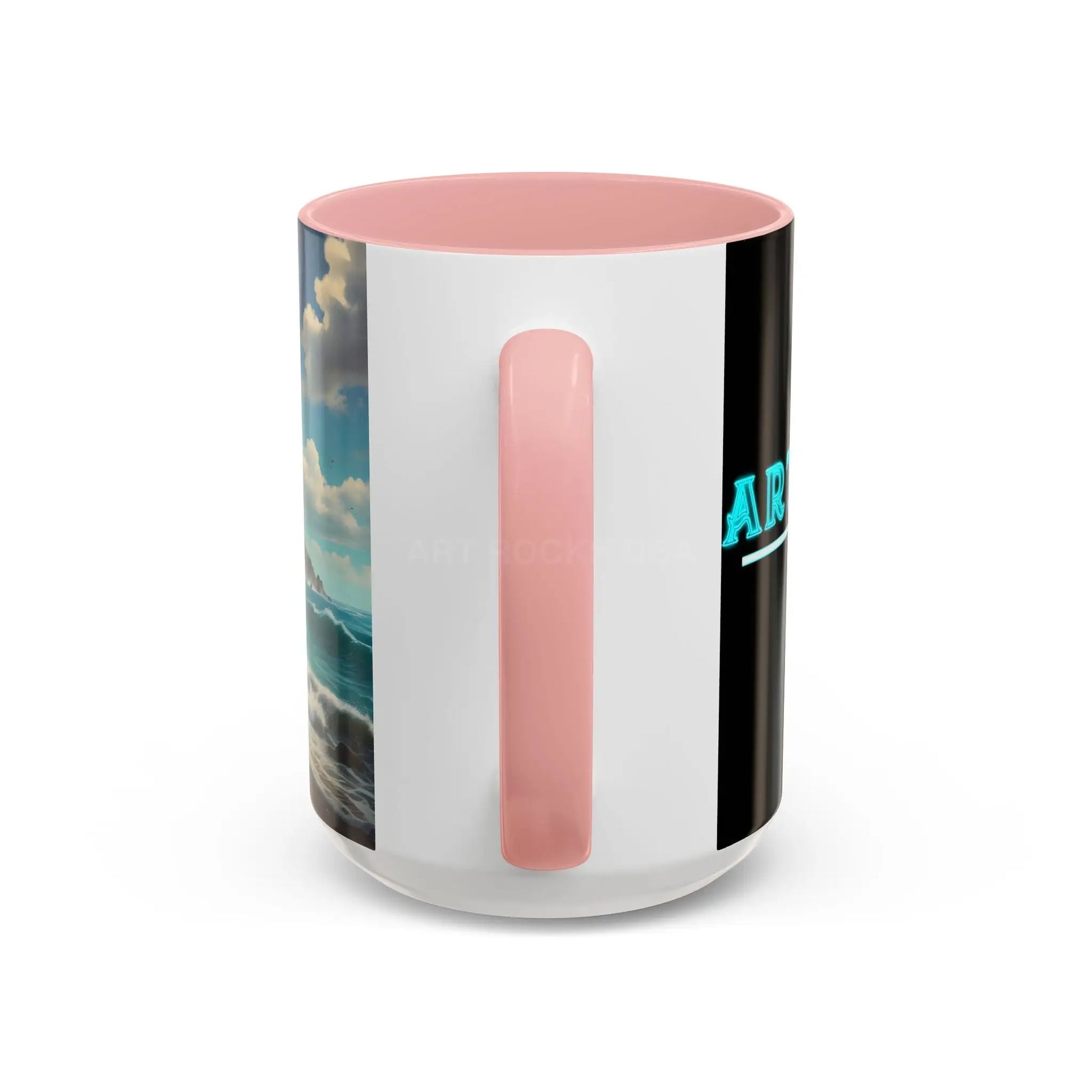 Tropical Beach Coffee Mug — Scenic Ocean View Accent Mug (11/15oz) - Mug