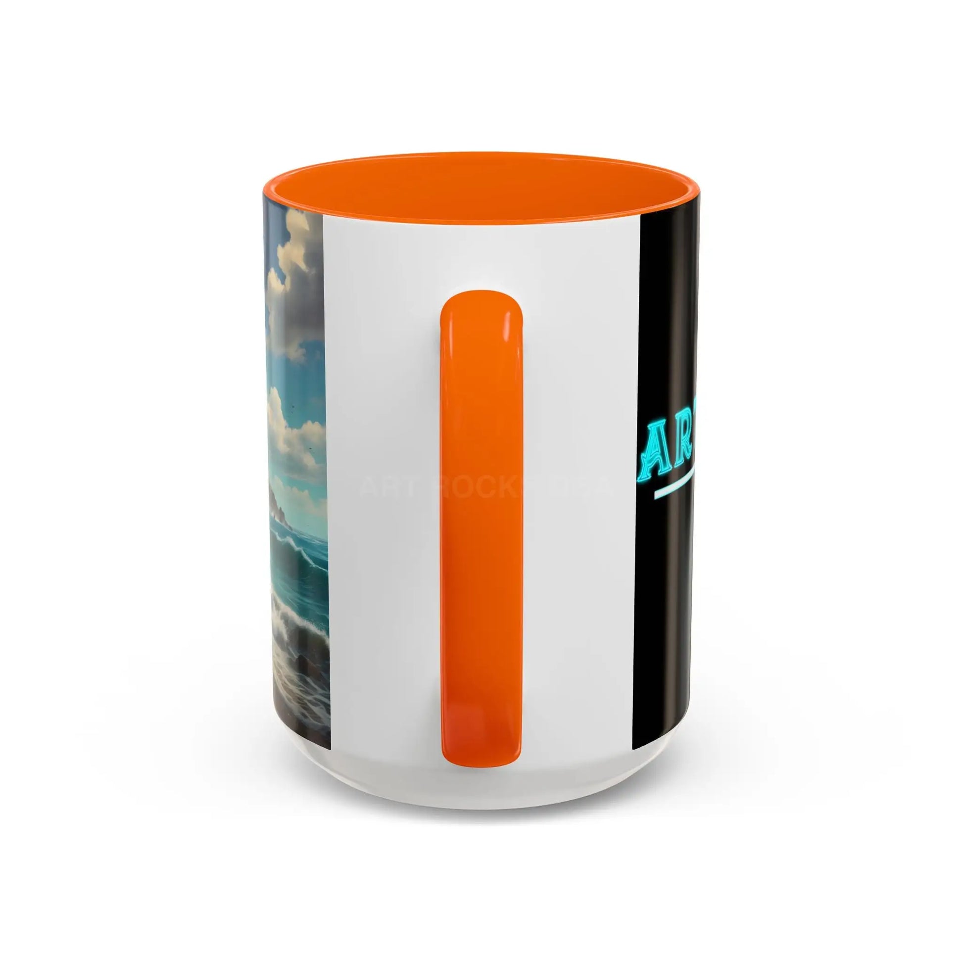 Tropical Beach Coffee Mug — Scenic Ocean View Accent Mug (11/15oz) - Mug