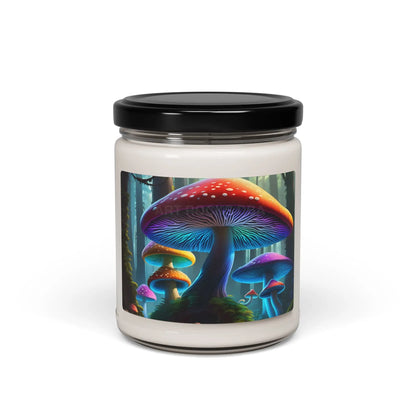 Vibrant Mushroom Scented Soy Candle | Cozy Ambiance for Relaxation Home Decor Gifts Eco-Friendly Candle Aromatherapy