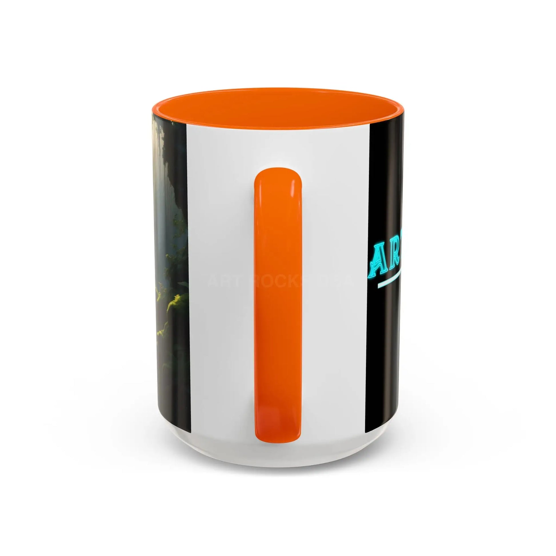 Waterfall Accent Coffee Mug – Scenic Nature Art Mug (11/15oz) - Mug