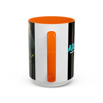 Waterfall Accent Coffee Mug – Scenic Nature Art Mug (11/15oz) - Mug