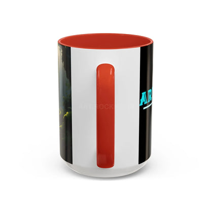 Waterfall Accent Coffee Mug – Scenic Nature Art Mug (11/15oz) - Mug