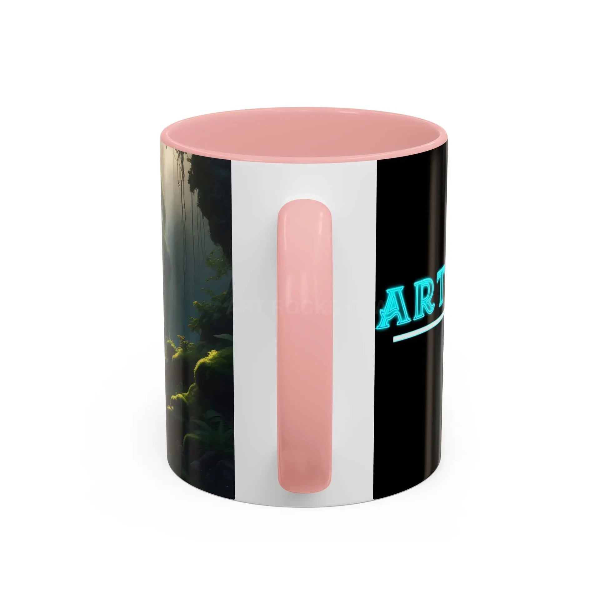 Waterfall Accent Coffee Mug – Scenic Nature Art Mug (11/15oz) - Mug