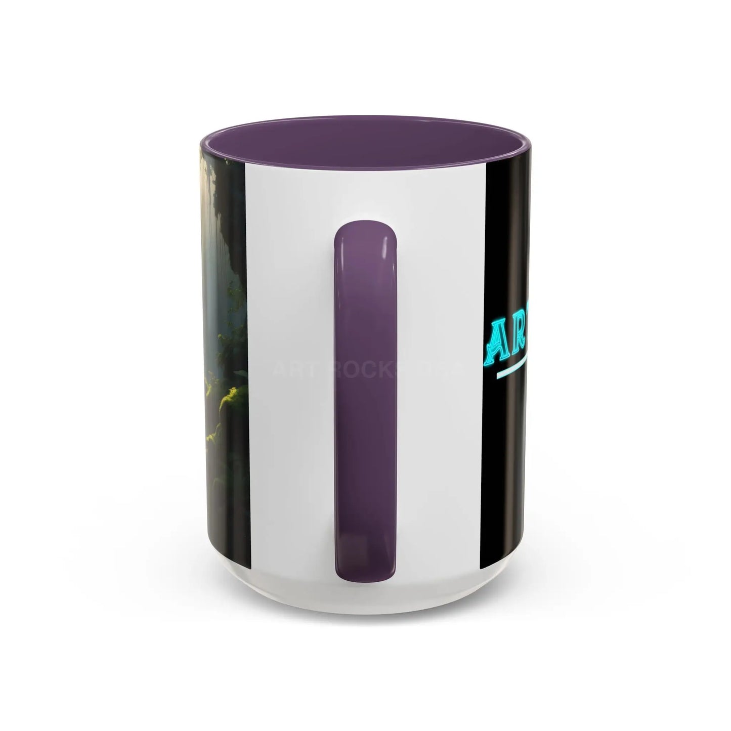 Waterfall Accent Coffee Mug – Scenic Nature Art Mug (11/15oz) - Mug