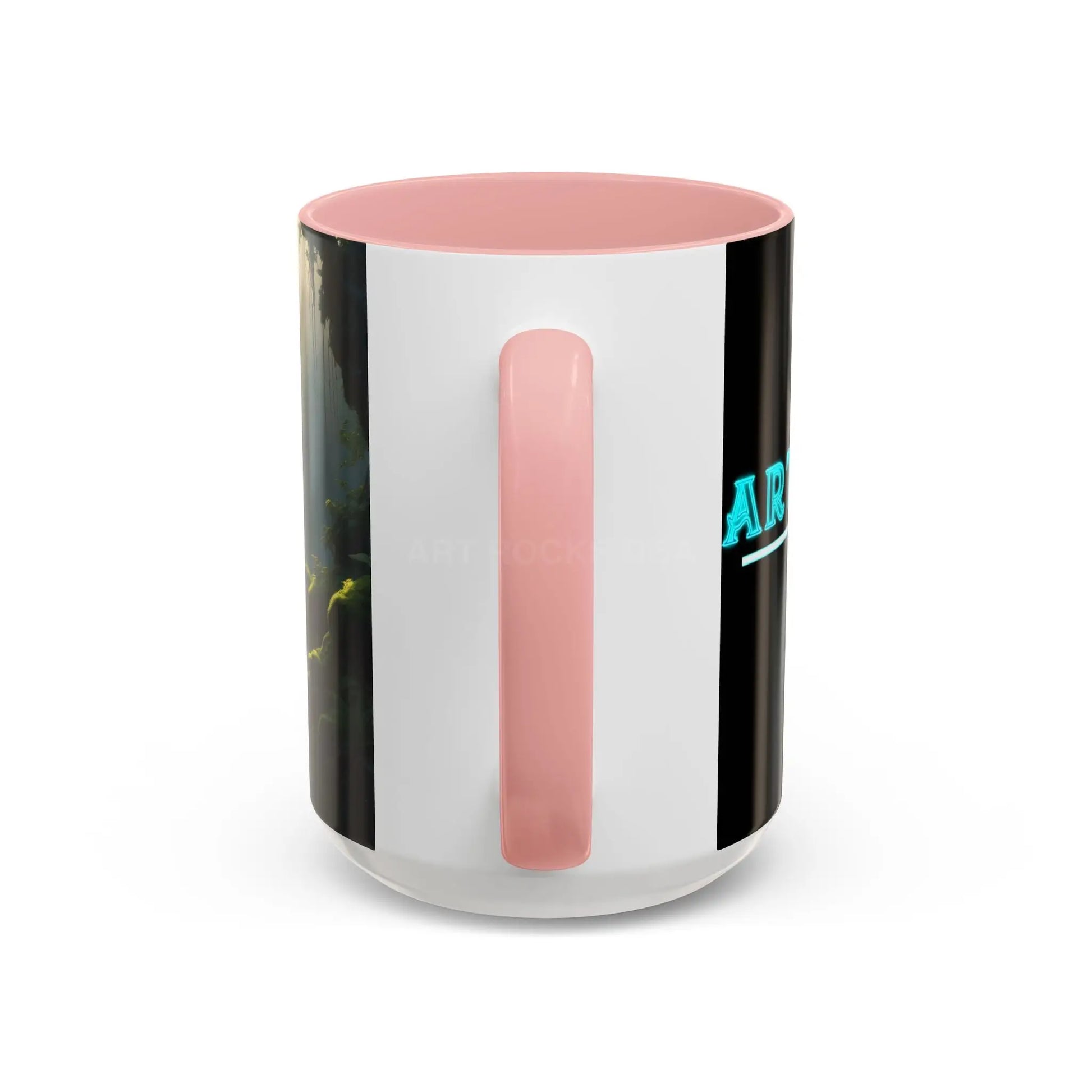 Waterfall Accent Coffee Mug – Scenic Nature Art Mug (11/15oz) - Mug