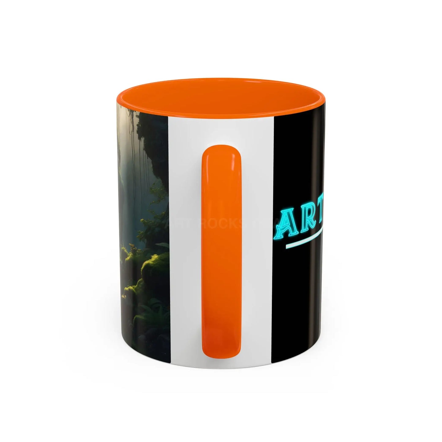 Waterfall Accent Coffee Mug – Scenic Nature Art Mug (11/15oz) - Mug