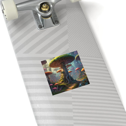 Whimsical Fairy Tale Mushroom Stickers Nature Decor Magical Art Indoor/Outdoor Use Playful Gifts - Paper products