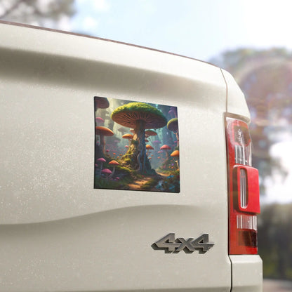 Whimsical Mushroom Car Magnet Nature Decor Eco-Friendly Symbol Vehicle Accessories Gift for Nature Lovers Forest Art