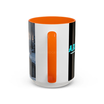 Winter Lake Coffee Mug – Snowy Mountain Landscape Accent Mug - Mug