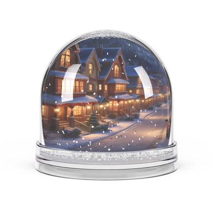 Winter Village Snow Globe – Cozy Holiday Home Décor - 3.5’’ × 3.4’’ - Home Decor